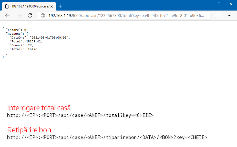 Interconectare agent software cu echipamentele fiscale și aplicația web UPCON